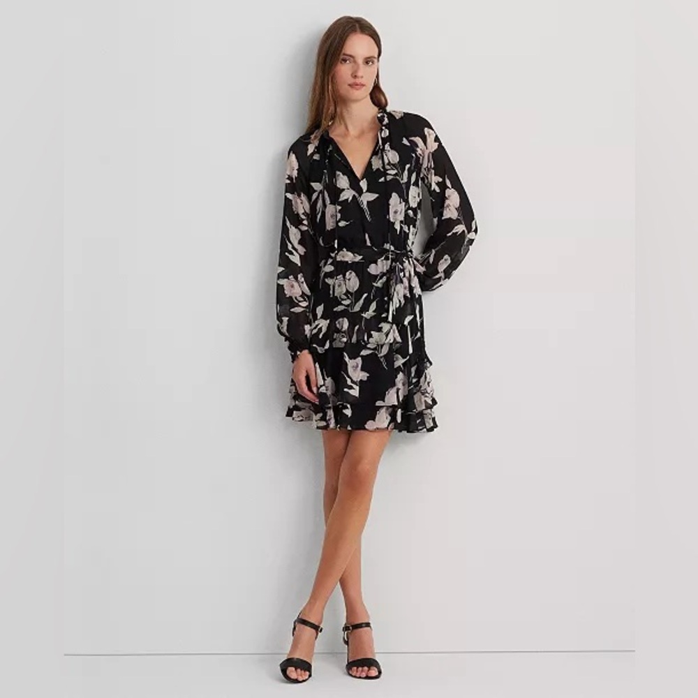 Floral Fit & Flare Dress